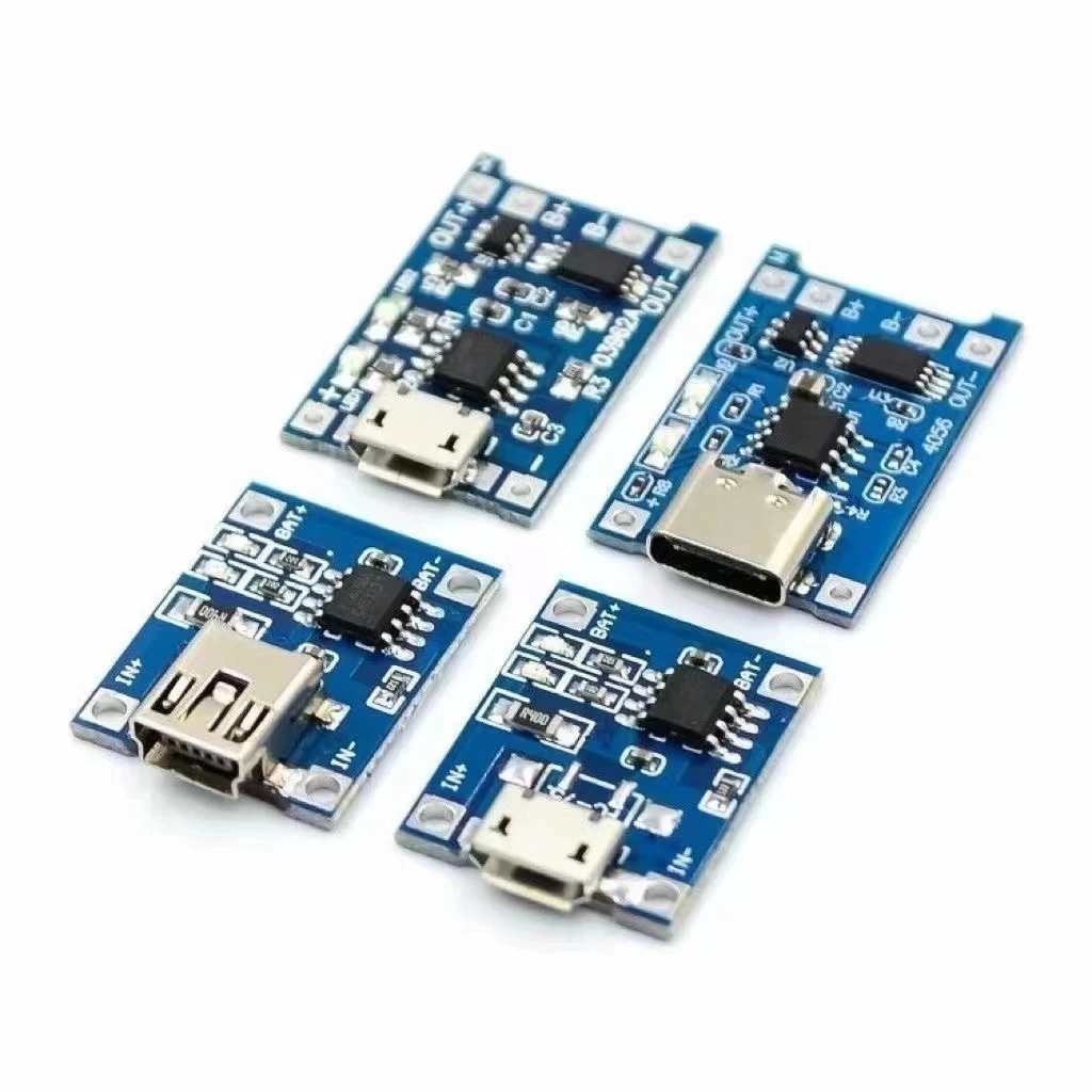 Tp4056 Module - 1-20Pcs Type-C/Micro/Mini USB 5V 1A 18650