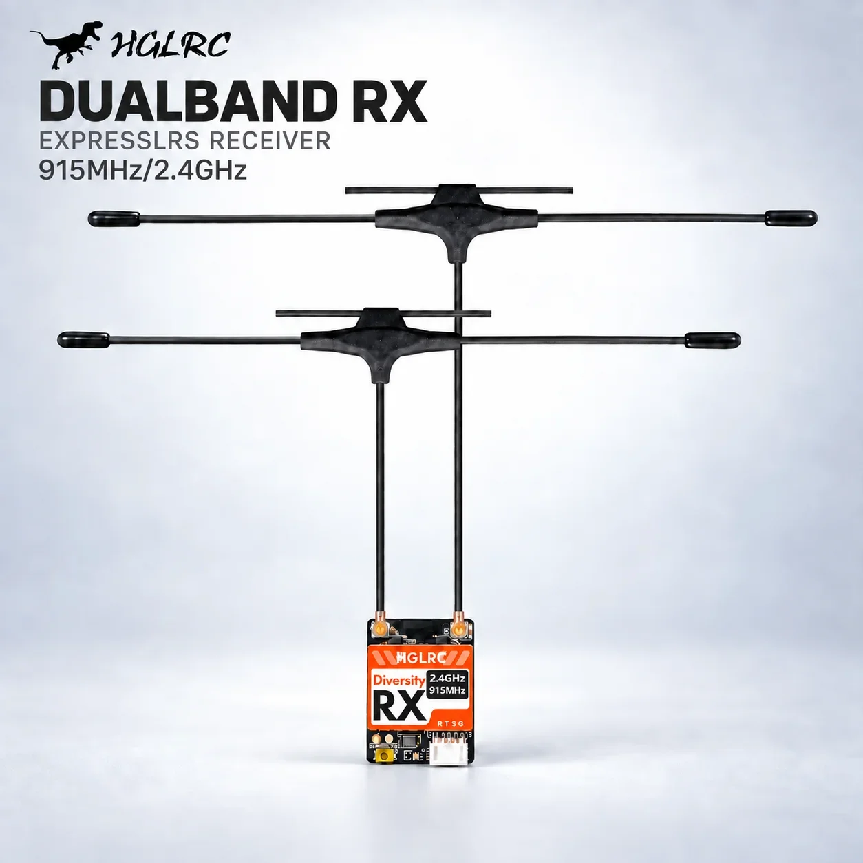 HGLRC Dualband RX ExpressLRS R - Antenna 2.4Ghz recension och pris
