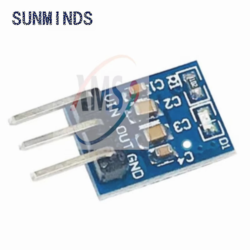 1-10PCS 5V To 3.3V DC-DC Step  - Ams1117 Module recension och pris