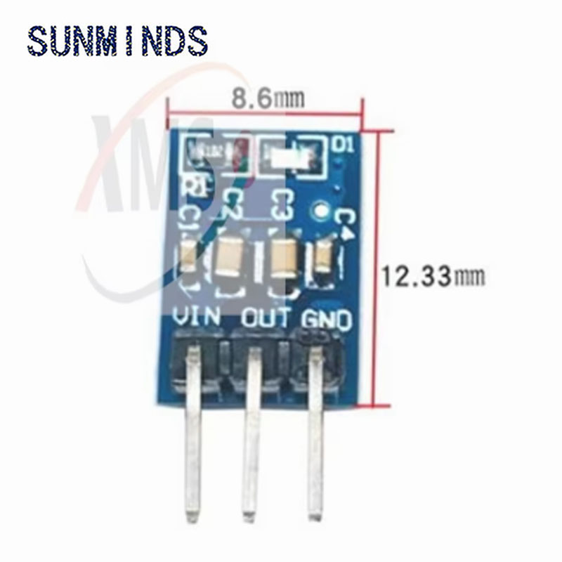1-10PCS 5V To 3.3V DC-DC Step  - Ams1117 Module recension och pris