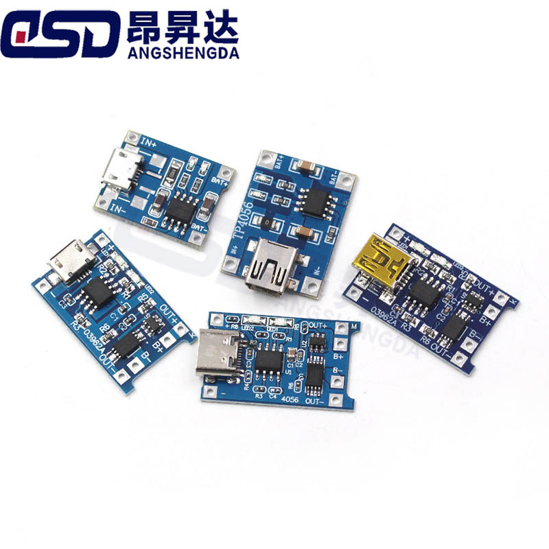 5pcs TP4056 charging module 18 - Tp4056 Module recension och pris
