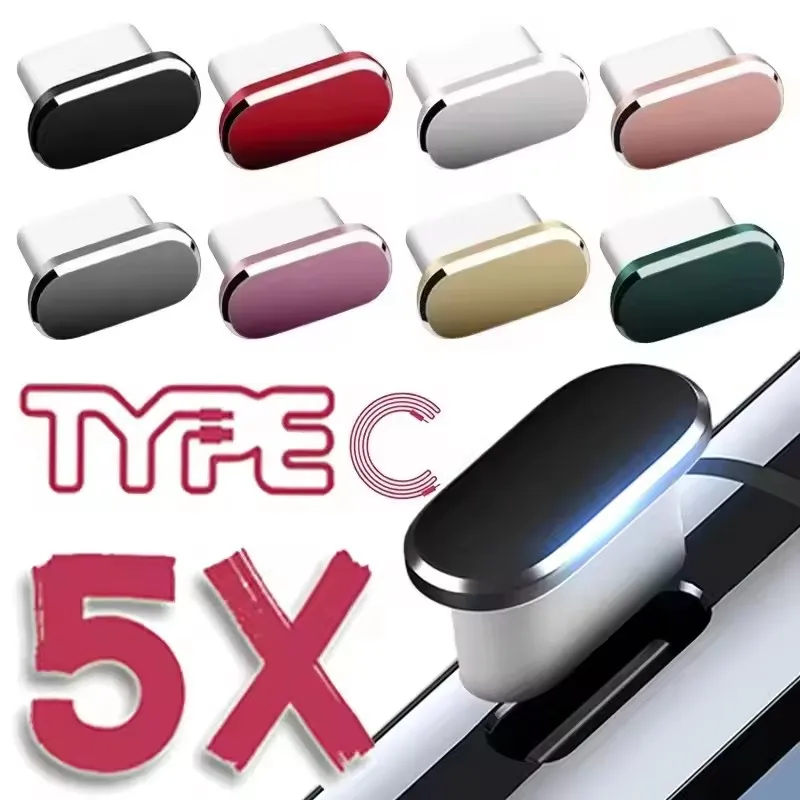 Metal Dust Plug For iPhone 17  - Usb C Cable recension och pris