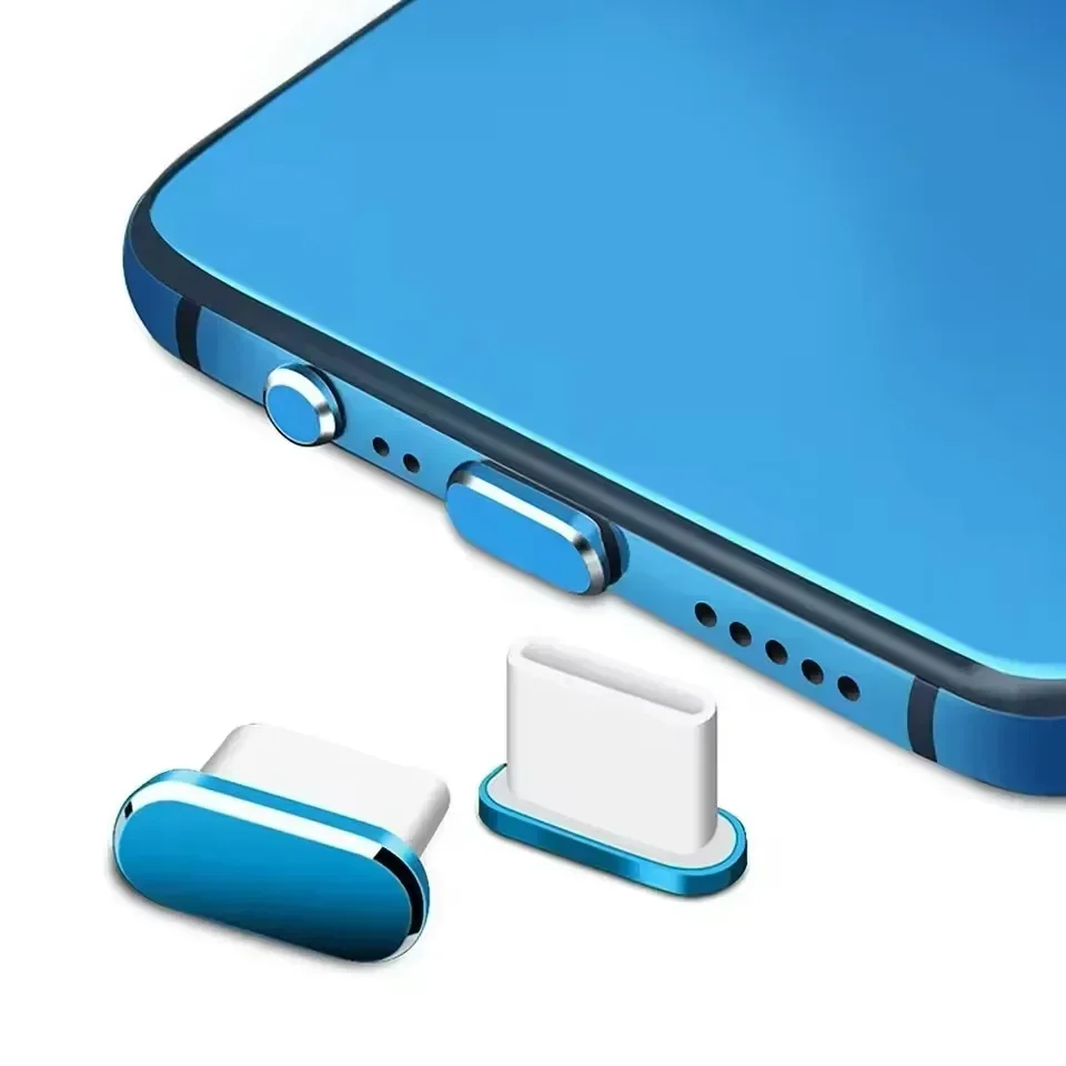 Metal Dust Plug For iPhone 17  - Usb C Cable recension och pris