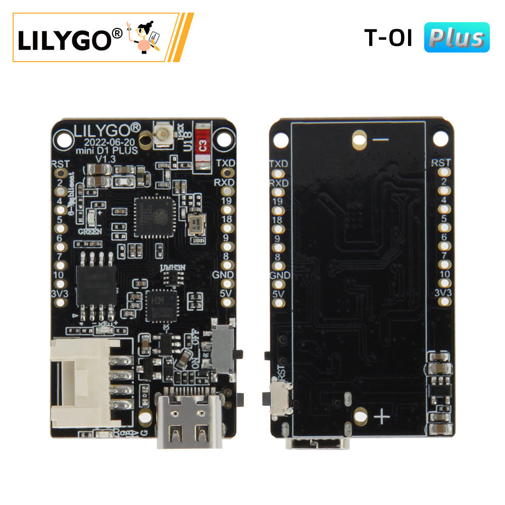 LILYGO® TTGO T-OI Plus ESP32-C - Esp32 Battery Holder Lipo recension och pris