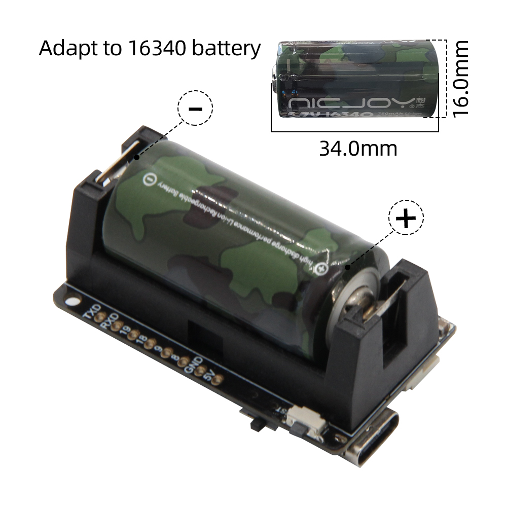 LILYGO® TTGO T-OI Plus ESP32-C - Esp32 Battery Holder Lipo recension och pris