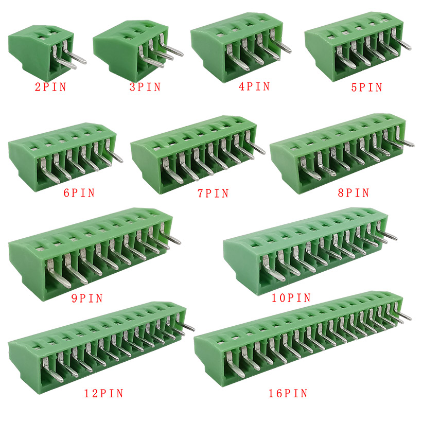 10Pcs Pitch 2.54mm PCB Screw T - Screw Terminal Block recension och pris