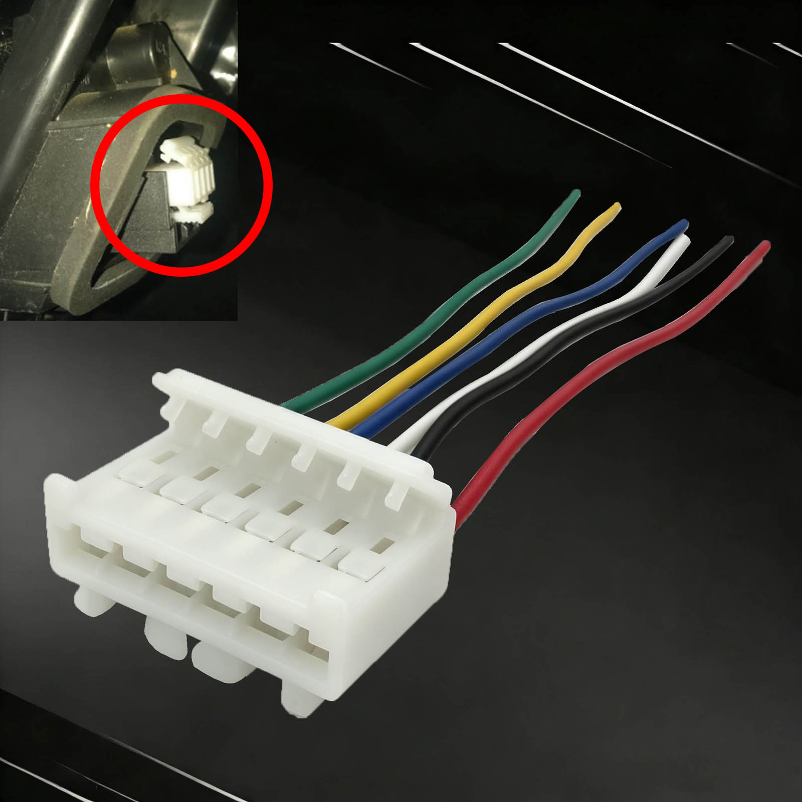 6pin Rear Tail Light Lamps Con - Jumper Wire Kit recension och pris