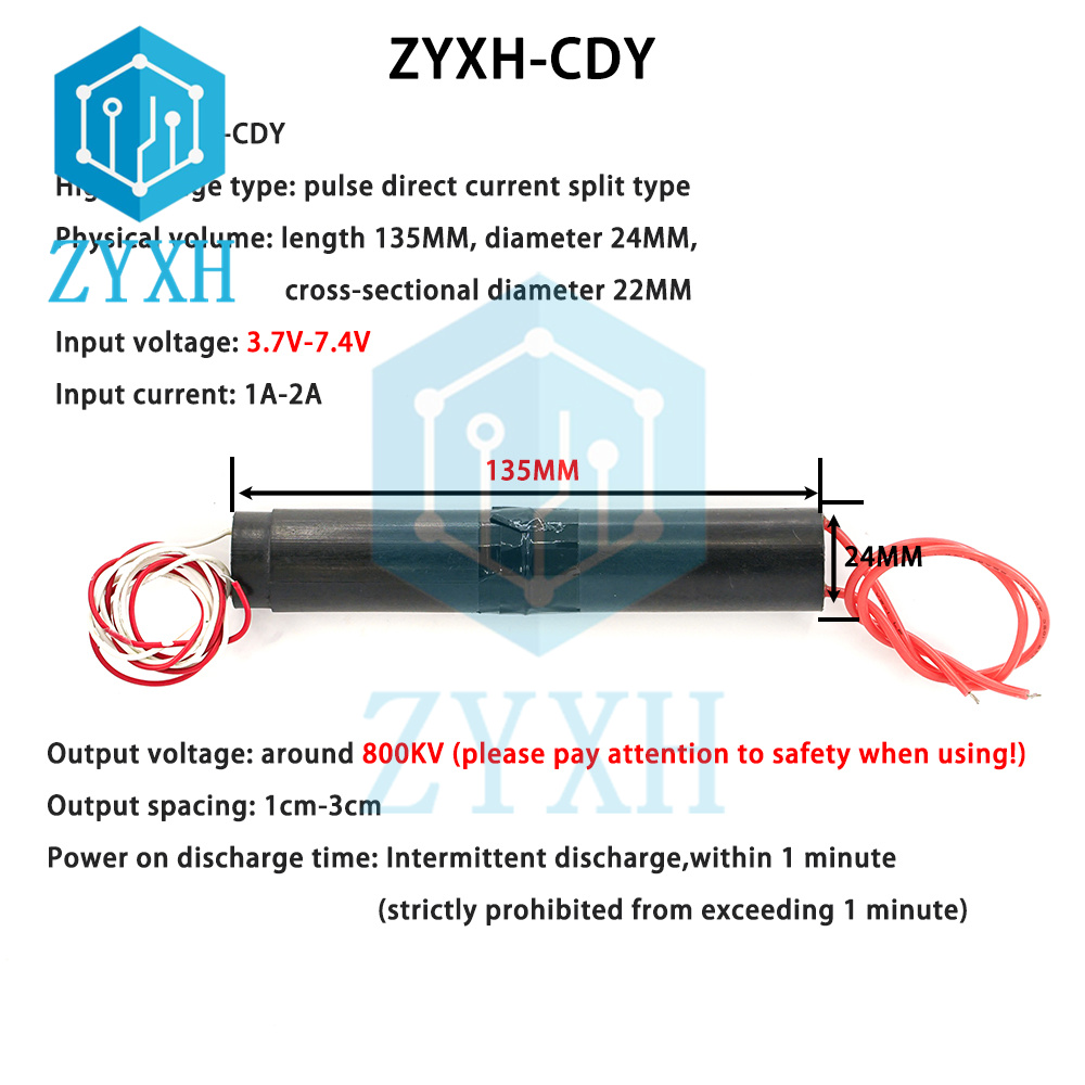 High Voltage Generator 3.7V-7. - Boost Converter recension och pris