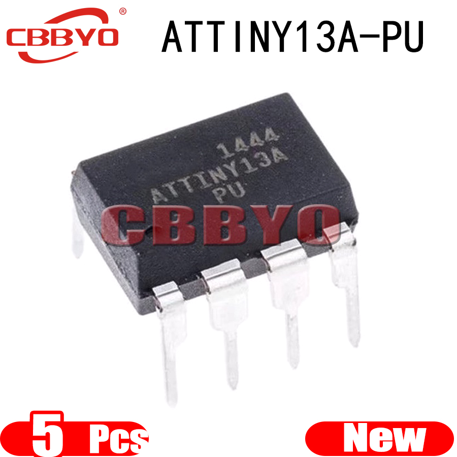 (5piece)100% New ATTINY13A-PU  - Perfboard recension och pris