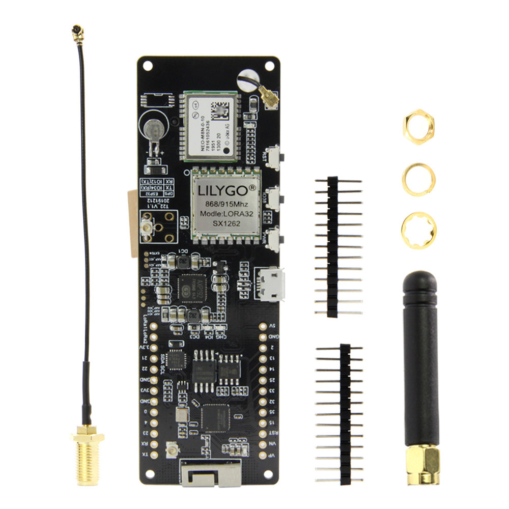 LILYGO T-BEAM V1.2 ESP32 LoRa  - Esp32 Battery Holder Lipo recension och pris