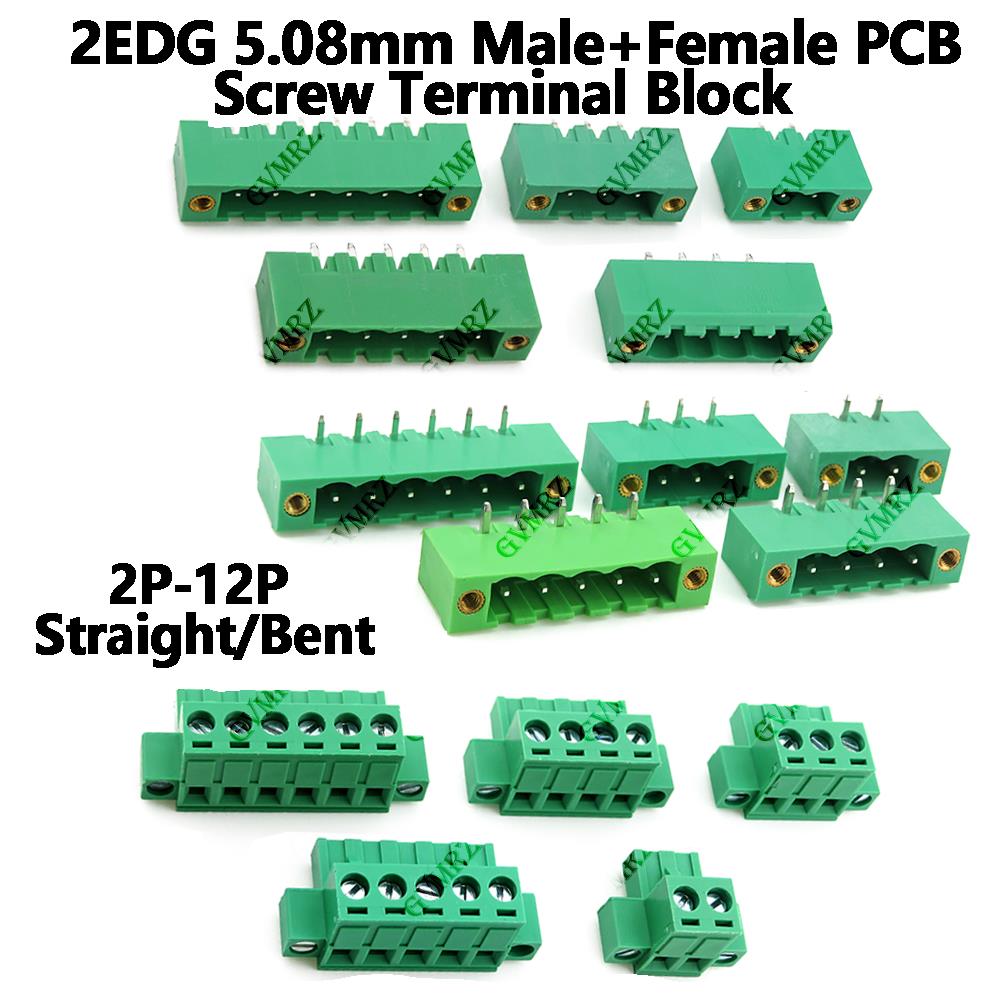 5set 5.08 KF2EDGWB 2EDG 2/3/4/ - Screw Terminal Block recension och pris