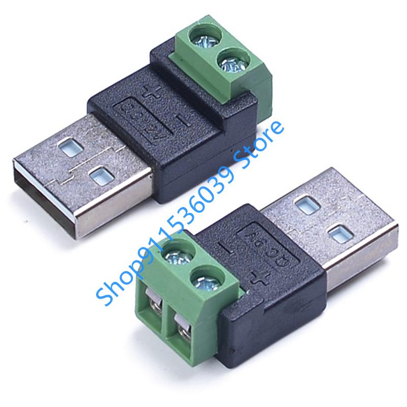 9V 12V USB 2.0 Type A Male to  - Screw Terminal Block recension och pris