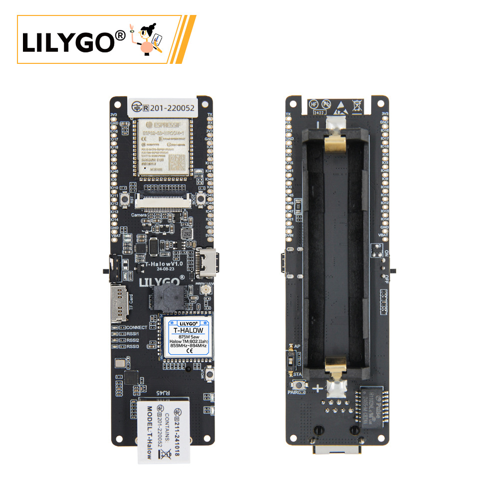 LILYGO® T-Halow ESP32-S3 Devel - Esp32 Battery Holder Lipo recension och pris