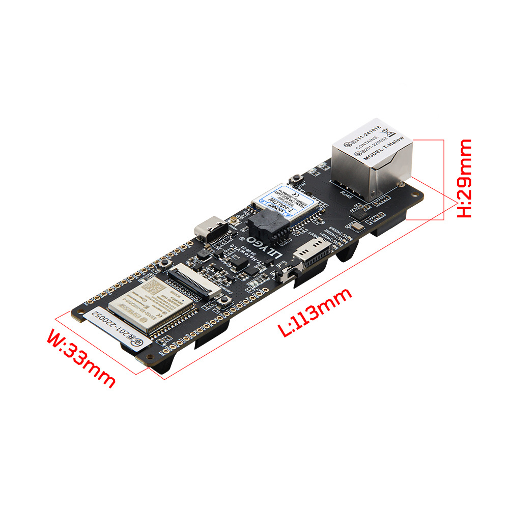 LILYGO® T-Halow ESP32-S3 Devel - Esp32 Battery Holder Lipo recension och pris