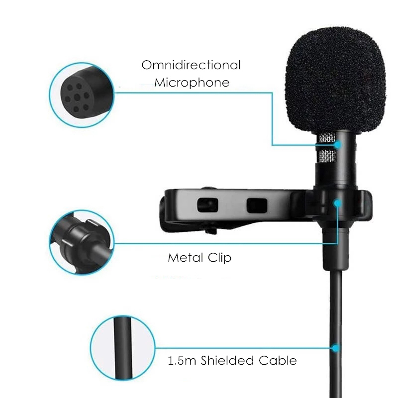 3.5mm Mini Portable Lavalier M - Micro Usb Cable recension och pris