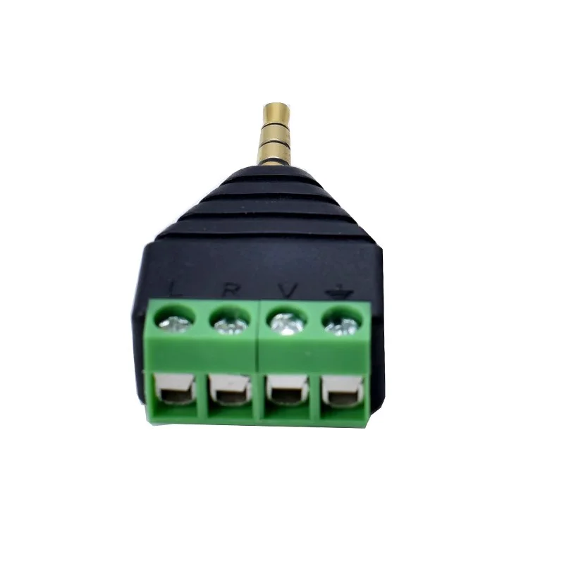 5/20/100PCS  3.5mm Stereo 4 Po - Screw Terminal Block recension och pris