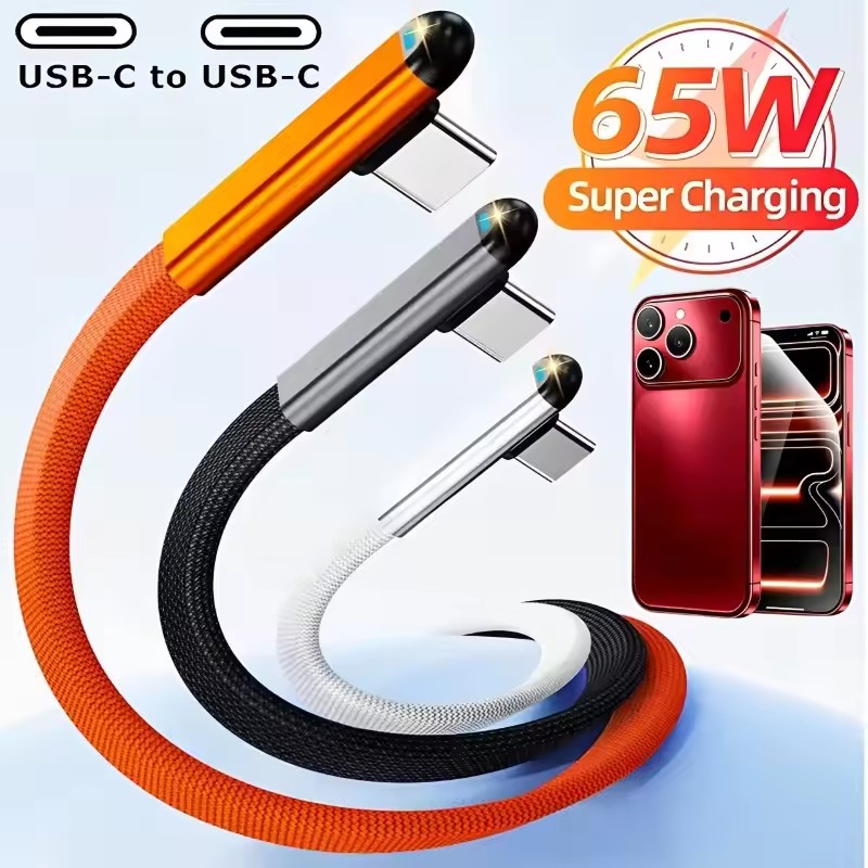 PD 65W Type C To Type C Cable  - Usb C Cable recension och pris