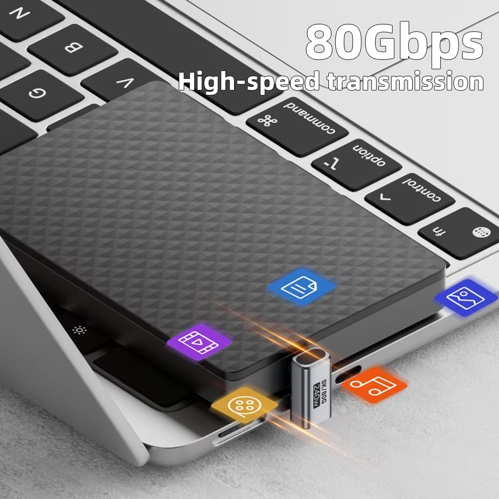 USB 4.0 C to Type-C PD240W 8K  - Ipex Connector recension och pris
