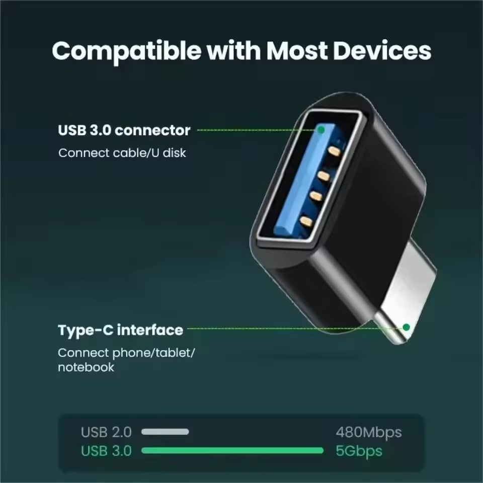 Mini Type C to USB Adapter 3.0 - Usb C Cable recension och pris