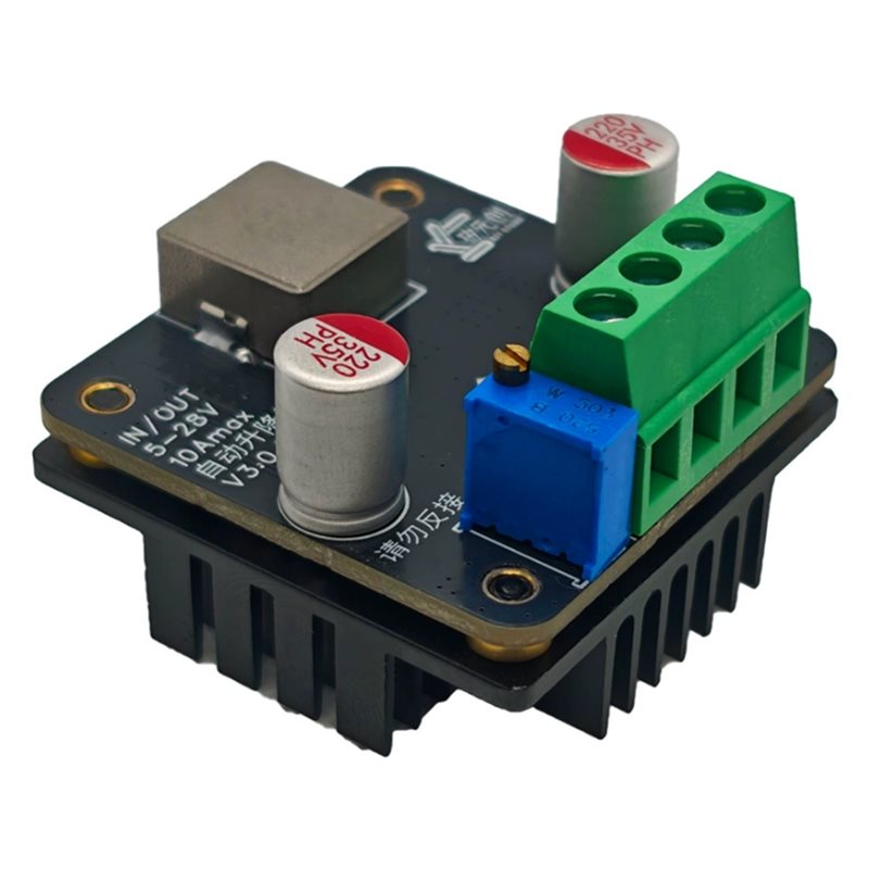 [B24B!】 10A DC-DC 5V-28V Buck- - Boost Converter recension och pris