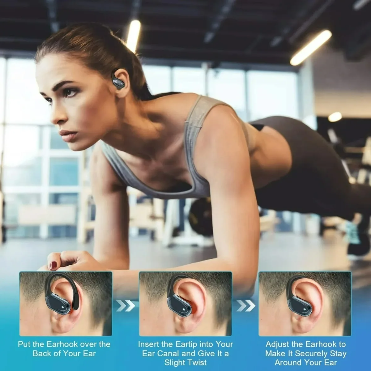 2027 New QCY Wireless Earbuds  - Usb C Cable recension och pris